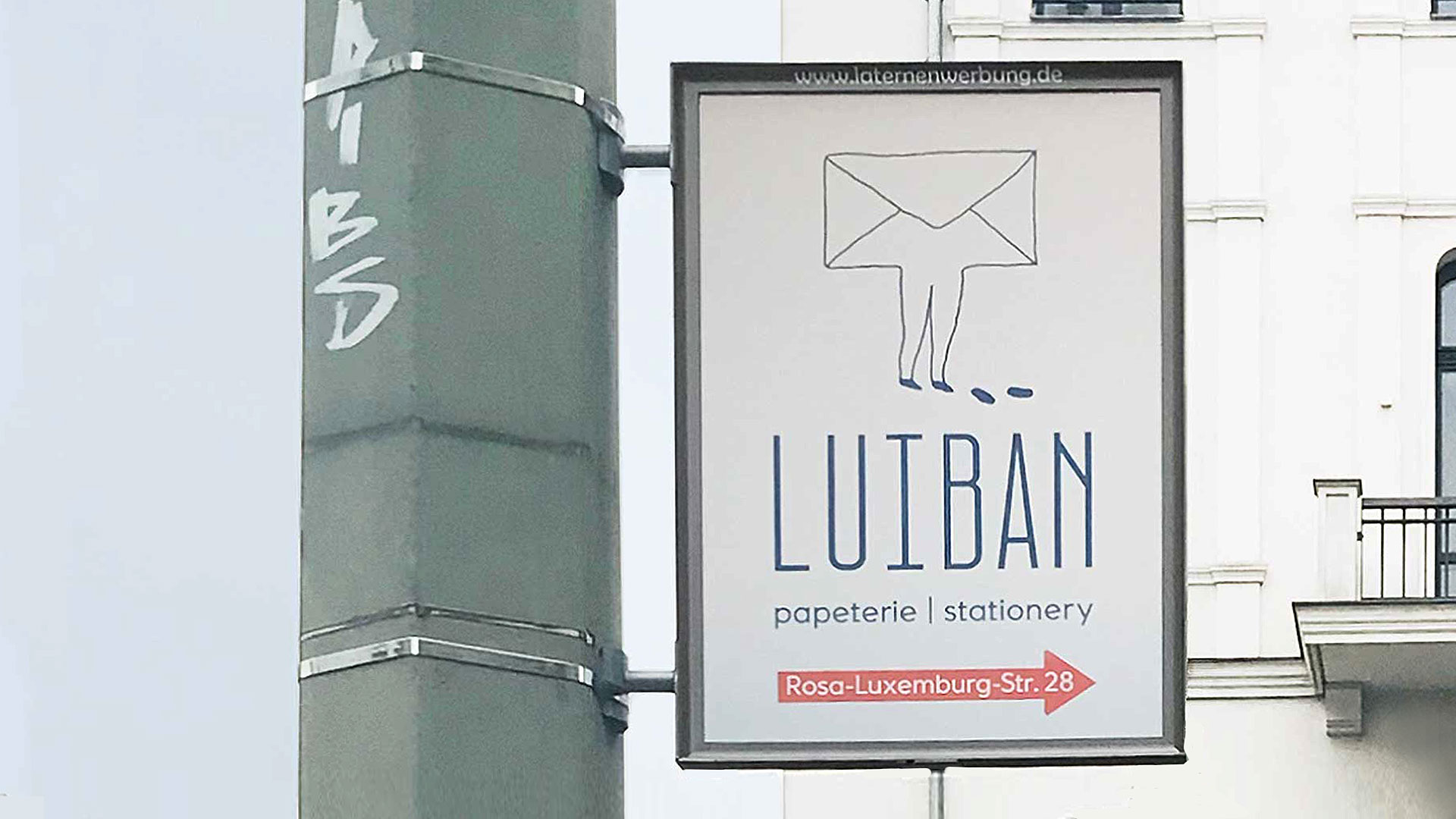 Katja Hofmann, Studio for good handmade Design, Corporate Design, Print, Illustration, Schild, Laternenschild
