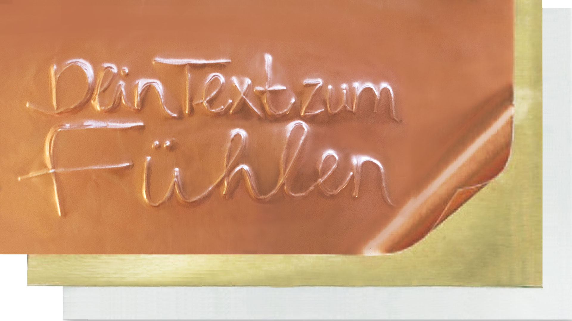 Katja Hofmann, Studio for good handmade Design, Handschrift, Prägung, Bildprägung, Kalligrafie, Dein Text zum Fühlen