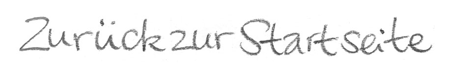 Zurück zur Startseite handgeschrieben für Button
