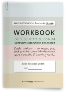 Bild von Workbook für die 1. Schritten zu deinem Corporate Design mit Charakter