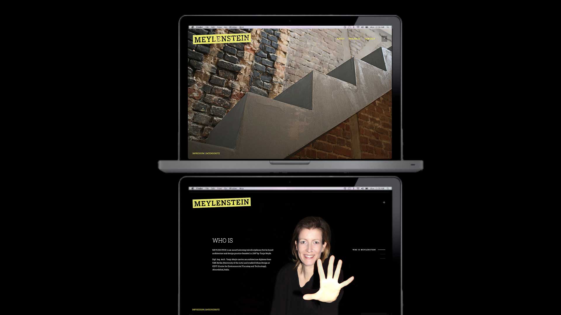 Thumbnail-Bild von Meylenstein Logo und Website