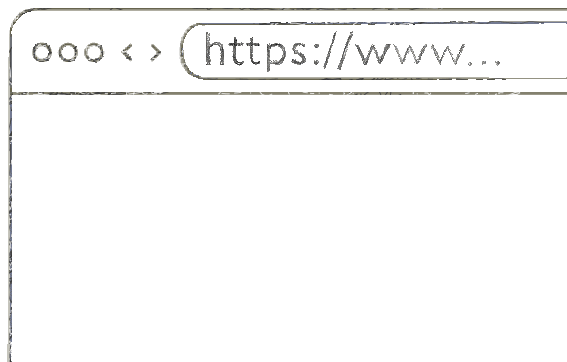 khdesign_cd_ci Website & digitale Präsenz. Bleistift-Zeichnung von Browserrahmen, https:77www... und animiertem Cursor